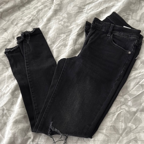 Black Denim Jeans - Picture 3 of 3
